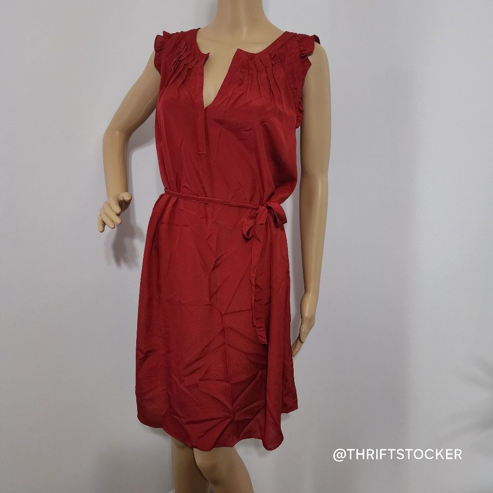 Banana Republic Burgundy Dress